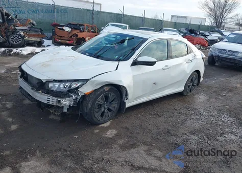 2018 Honda Civic Ex из США, поврежденный, VIN SHHFK7H5XJU419262